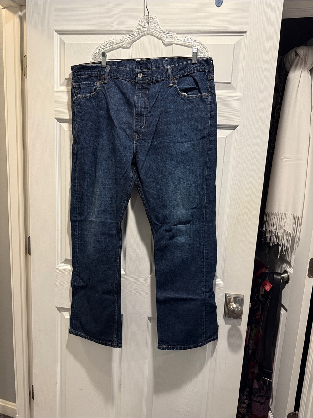 Levi's Indigo Straight Leg Jeans 527
